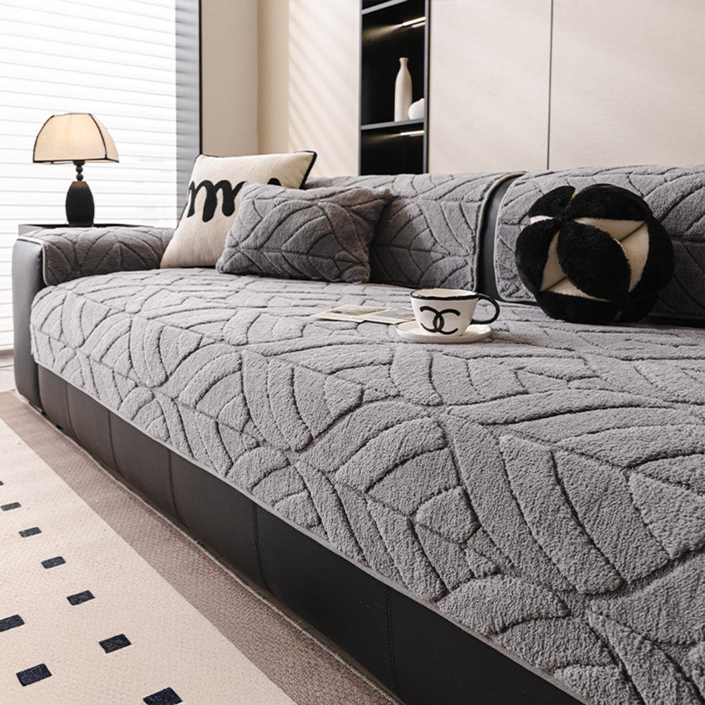 LuxeSoft Plush Nonslip Sofa/Couch Cover