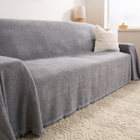 Soft Plush Multi-Purpose Sofa Protection Couch Cover Pet-Friendly Machine Washable Everyday Wear