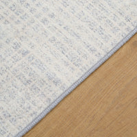 Easy Clean Washable Rug Modern Weathered Earthy Linear Design Durable Spillproof Pet-Friendly Non-Slip Pad Living Room Area Rug