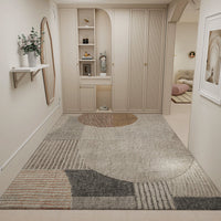 Easy Clean Rug Geo Harmony Easy-Clean Non-Slip Polyester Doormat