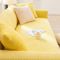 WeaveLux Stretch Full-Cover Sofa Slipcover