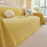 VelvetHush Chenille Sofa Cover