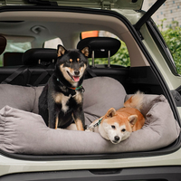 Waterproof Dog Car Booster Seat Bed