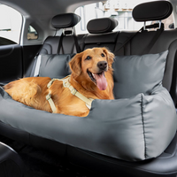 Waterproof Dog Car Booster Seat Bed