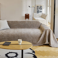 Velour Mist Chenille Sofa Cover
