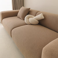 CloudNest Boucle Stretch Sofa Cover– Anti-Scratch, Full-Cover Pet Protector