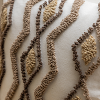 Boho Tassels Lumbar Pillow Cover