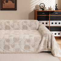 Swirl Weave Chenille Scratch-Resistant Sofa/Couch Cover