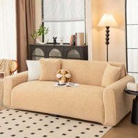 CozyTeddy Full-Encasing Stretch Sofa Slipcover