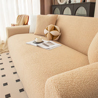 CozyTeddy Full-Encasing Stretch Sofa Slipcover