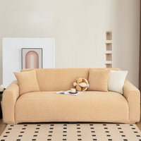 CozyTeddy Full-Encasing Stretch Sofa Slipcover