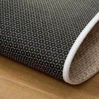 Easy Clean Rug Minimal Weave Durable Non-Slip Pet-Friendly Modern Hallway Runner Stain-Resistant