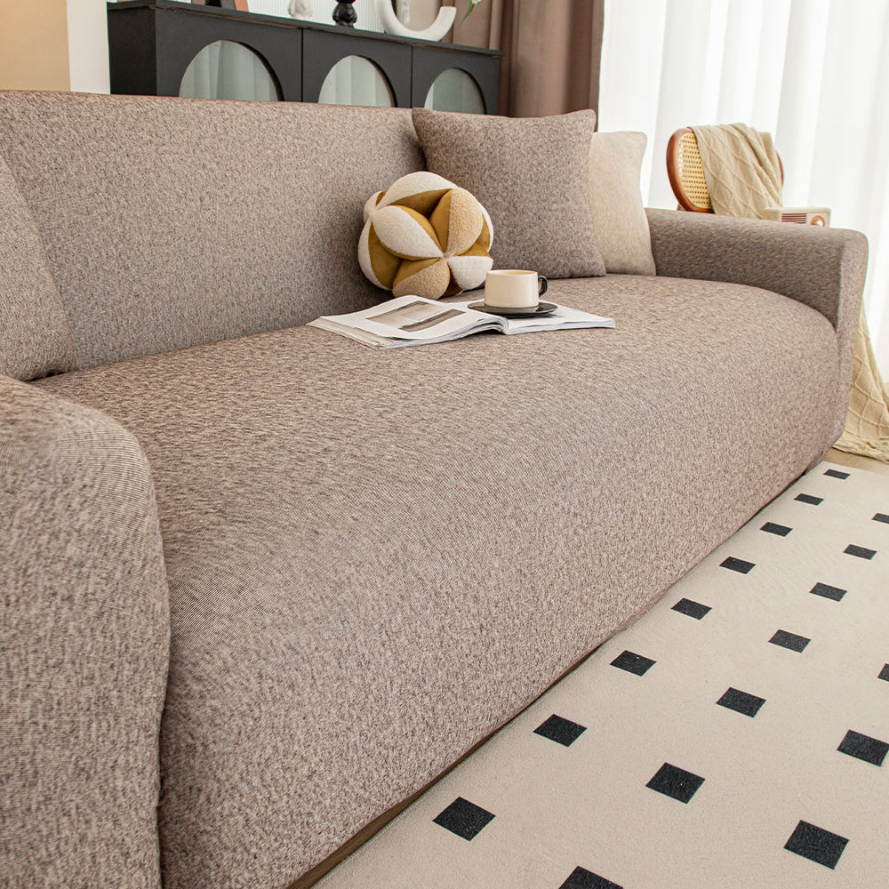 SoftWeave KnitFlex Full-Cover Sofa Slipcover