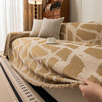 Nordic Abstract Chenille Sofa Cover