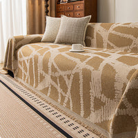 Nordic Abstract Chenille Sofa Cover