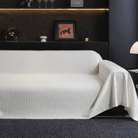 Cooling Multi-Color Modern Hassle-Free Durable Sofa Cover – Woven Pet-Friendly Minimalist Throw Couch Protector