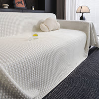 Cooling Multi-Color Modern Hassle-Free Durable Sofa Cover – Woven Pet-Friendly Minimalist Throw Couch Protector