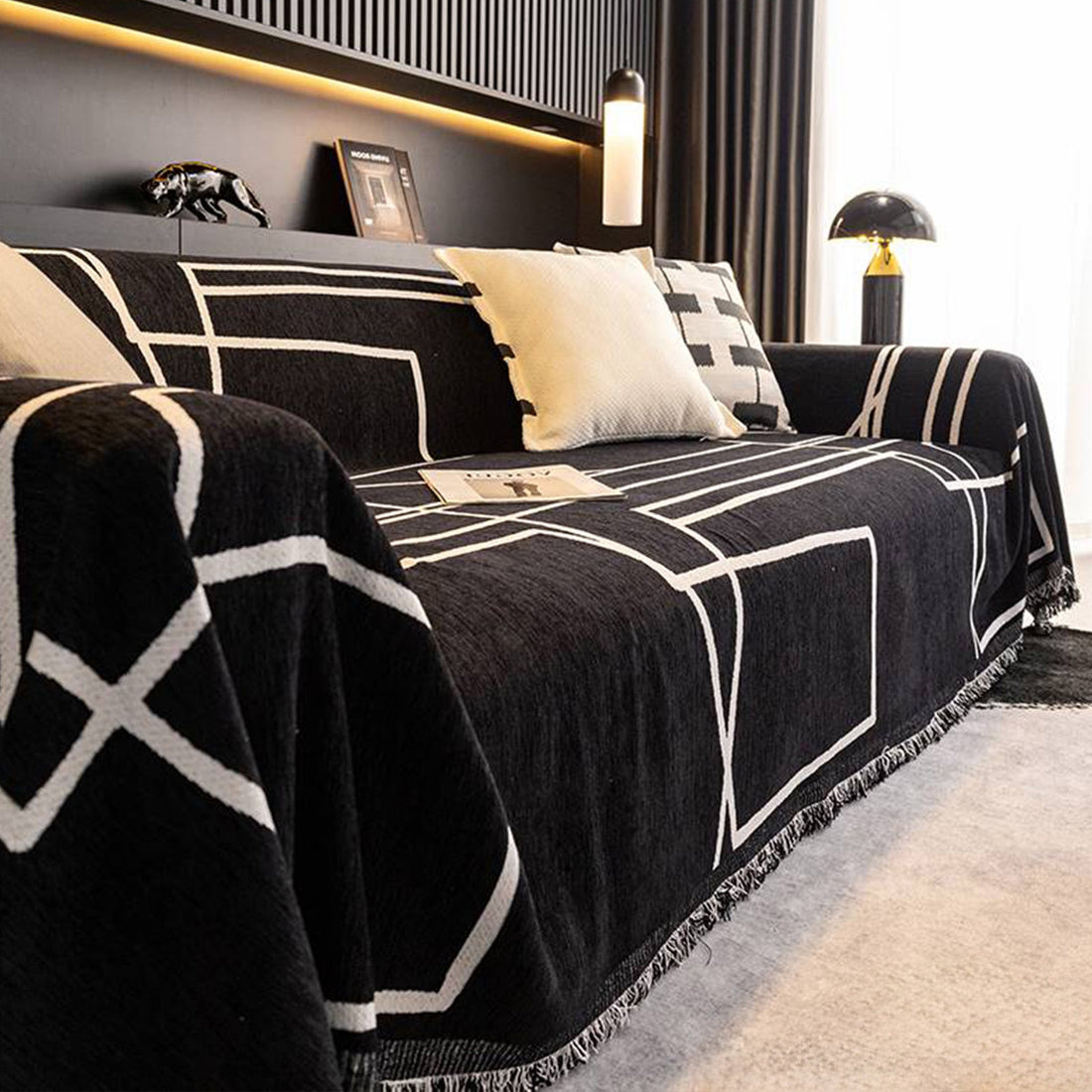 Abstract Lines Sofa Cover