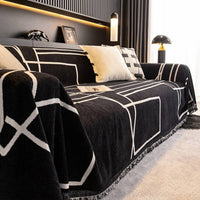 Abstract Lines Sofa Cover