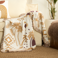 Aztec Boho Throw Blanket