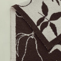 Botanical Sketch Throw Blanket