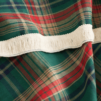 Christmas Cheer Plaid Sofa Cover
