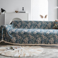 Classic Floral Elegance Sofa Cover