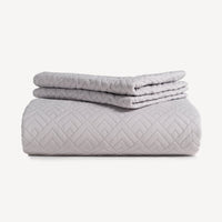 Diamond Mosaic Pattern Quilt Set