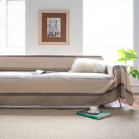 Coastal Striped Sofa Cover