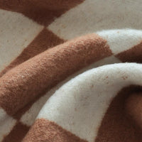 Cozy Classic Checkerboard Throw Blanket