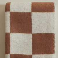 Cozy Classic Checkerboard Throw Blanket