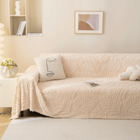 Cozy Leaves Sofa Cover