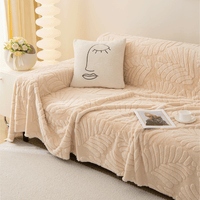Cozy Leaves Sofa Cover