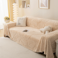 Cozy Leaves Sofa Cover