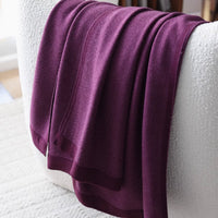 Cozy Textured Border Throw