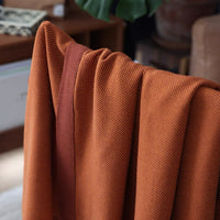 Cozy Textured Border Throw