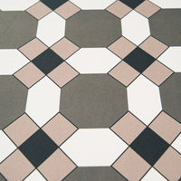 Easy Clean Rug Vintage Frame Durable Non-Slip Pet-Friendly Modern Hallway Runner Stain-Resistant