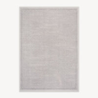 Easy Clean Rug Modern Minimalist Border Spillproof Pet-Friendly Minimalist Living Room Area Rug