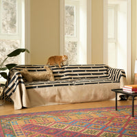 Pet Claw & Stain Resistant Cheetah Chic Sofa Cover