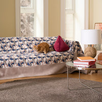 Pet Claw & Stain Resistant Wild Leaves Sofa Cover