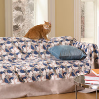Pet Claw & Stain Resistant Wild Leaves Sofa Cover