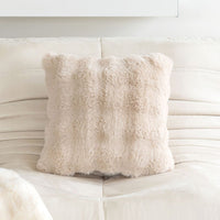 Faux Fur Throw Pillow Cover