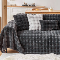 Faux Fur Throw Pillow Cover