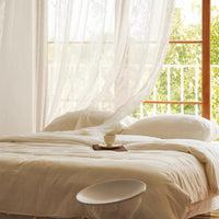 Floral Lace Privacy Whisper Curtain