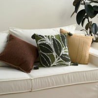 Forest Leaves Cushion Cover