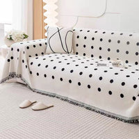 Black Boba Reversible Comfort Sofa / Couch Cover