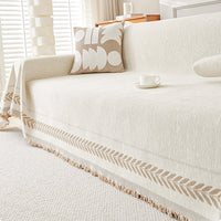 Leaf Border Sofa Cover