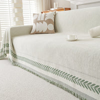 Leaf Border Sofa Cover