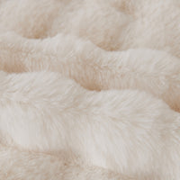 Luxe Ripple Faux Fur Sofa/Couch Cover