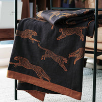 Luxurious Cheetah Print Throw Blanket